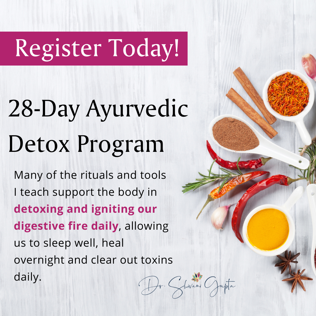 28Day Ayurvedic Detox Program